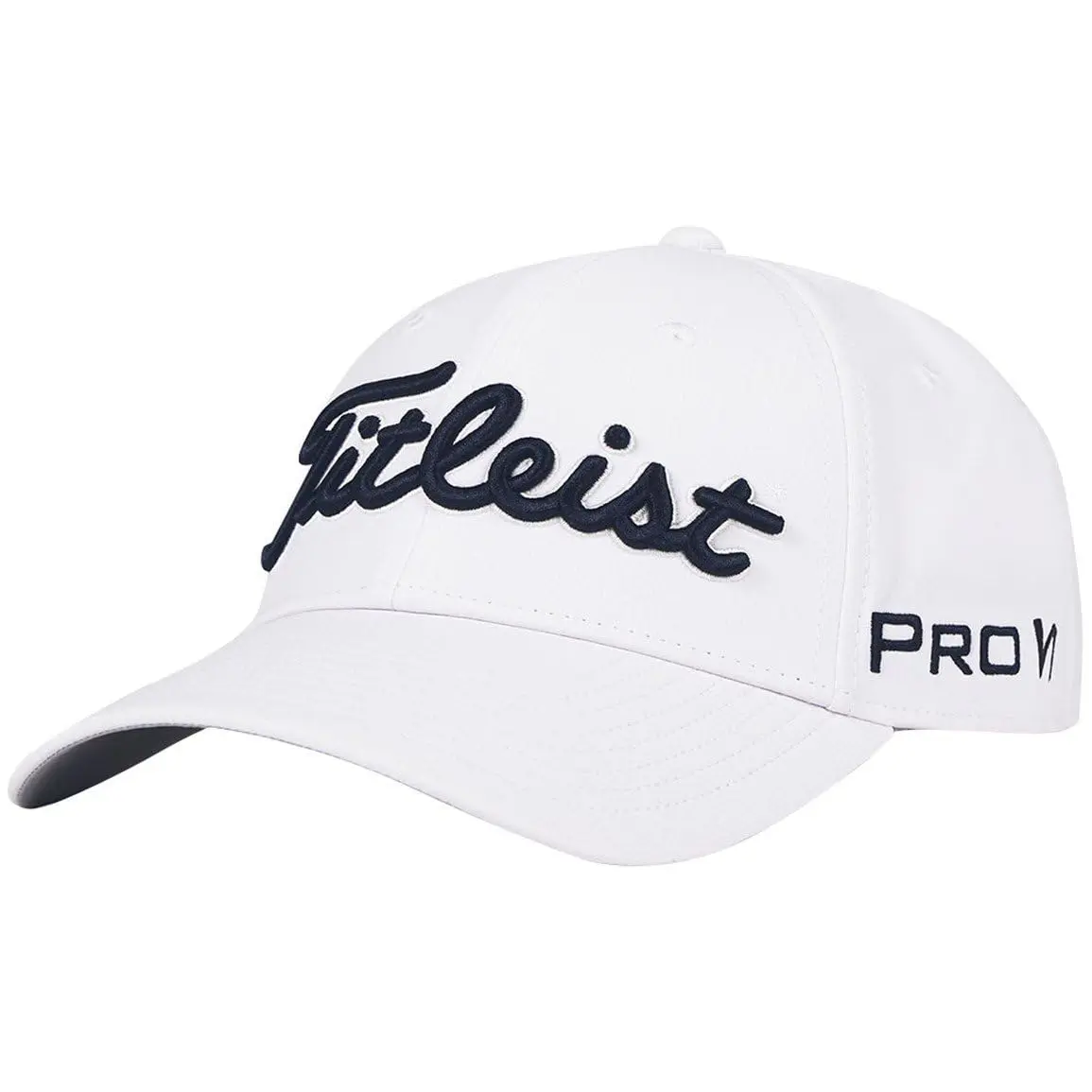 Titleist Women's Tour Performance 2025 Hat (White/Navy, Adjustable) Golf Cap | Lightweight, UPF 50+ - main product image