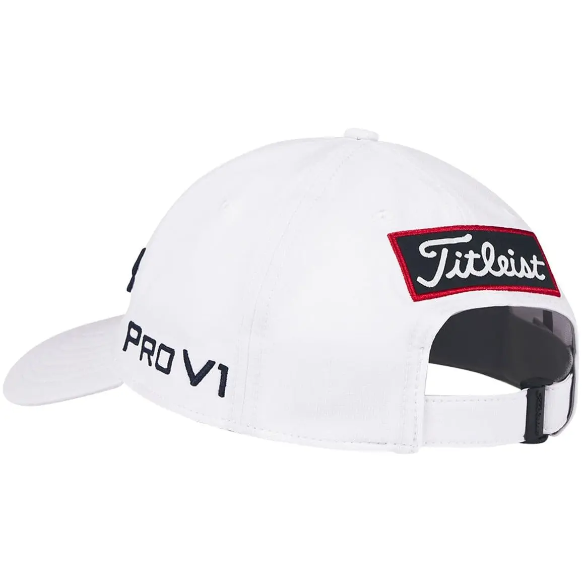 Titleist Women's Tour Performance 2025 Hat (White/Navy, Adjustable) Golf Cap | Lightweight, UPF 50+ - view 3