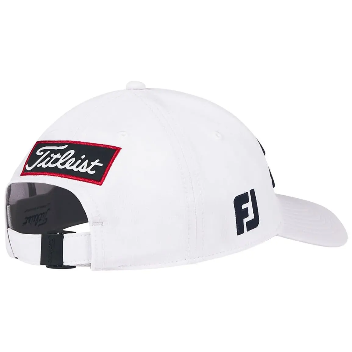Titleist Women's Tour Performance 2025 Hat (White/Navy, Adjustable) Golf Cap | Lightweight, UPF 50+ - view 4