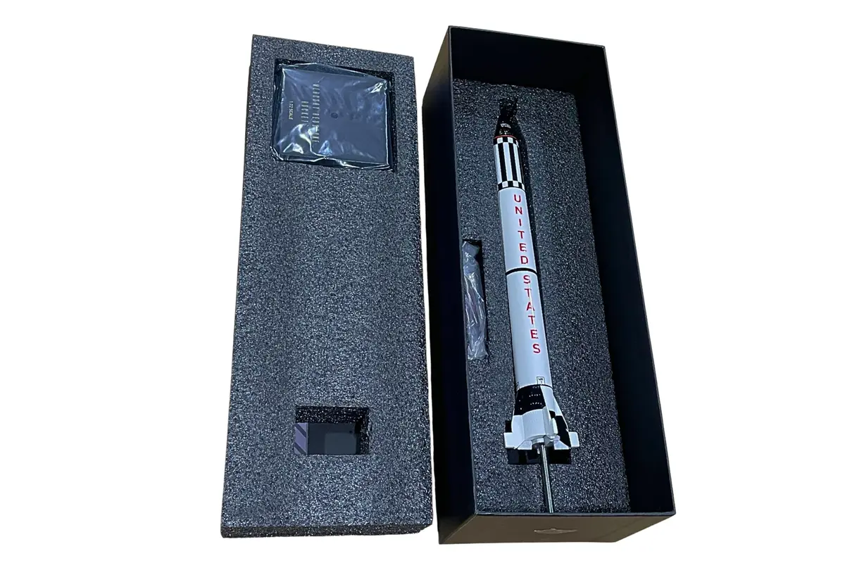 The Executive Series Mercury Redstone Rocket 1/72 | Detailed Resin Spacecraft Model for Collectors - view 3