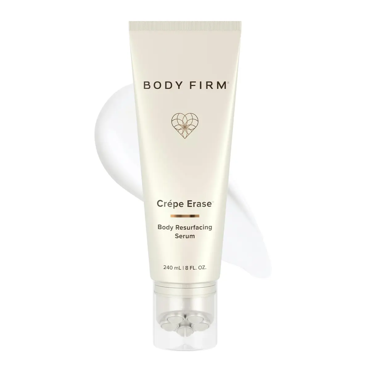 Crepe Erase AHA/BHA Body Resurfacing Serum, 8 Fl Oz | Gentle Exfoliation for Radiant Skin - main product image