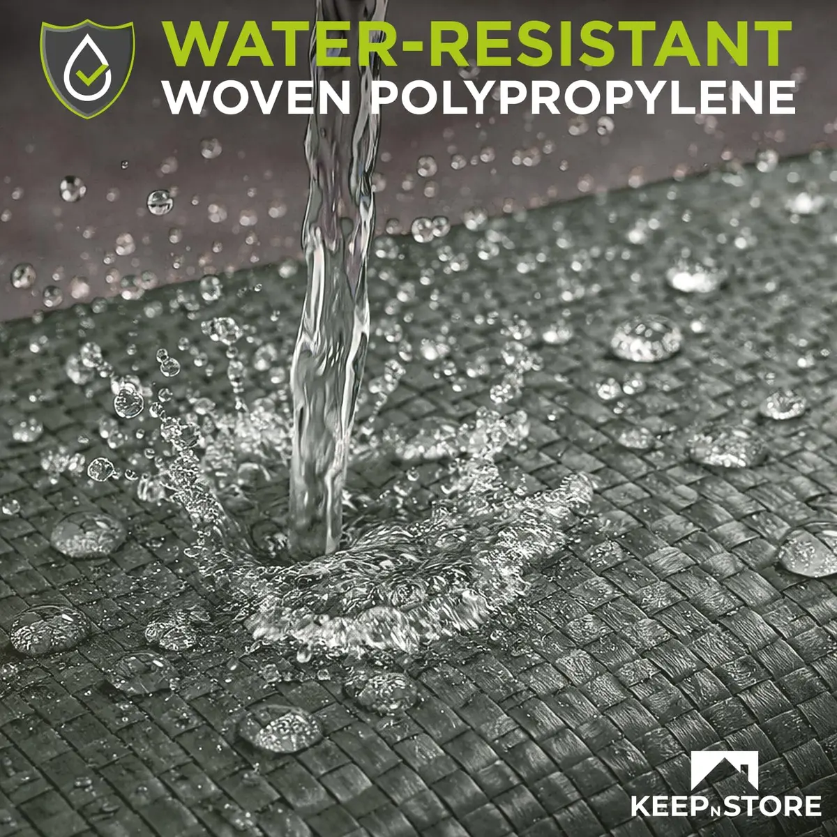 Keep N Store Heavy Duty Sand Bags Pack of 5, 36x48 inches | UV Resistant Woven Polypropylene Flood Control Bags - view 8