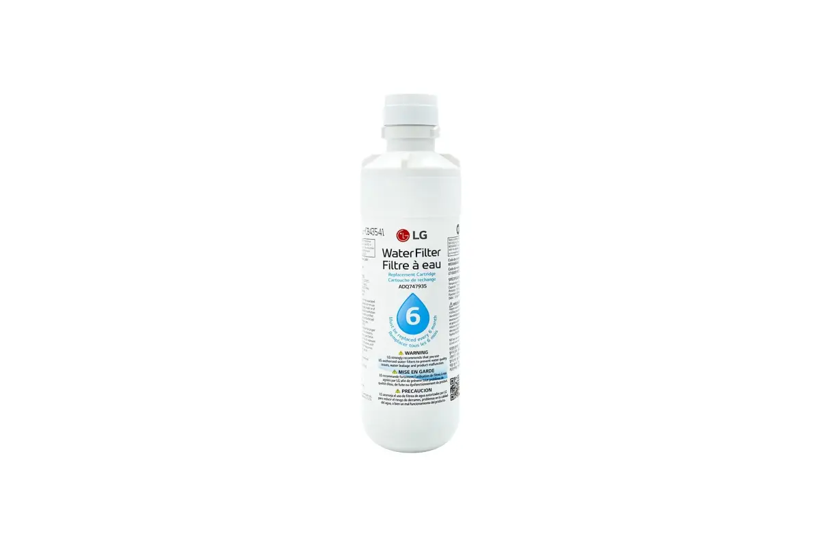 LG LT1000P2 & LT120F 2-Pack Bundle | Replacement Refrigerator Water & Air Filters | 200 Gallon Water Filter Capacity (NSF42, NSF53, NSF401) - view 4