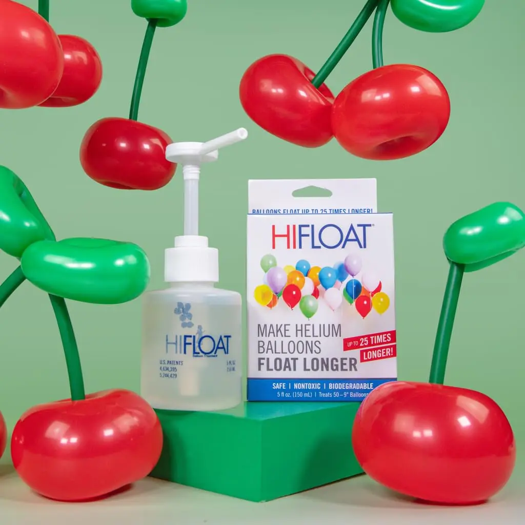 HI-FLOAT ULTRA HI-FLOAT Balloon Treatment with Pump – 5 oz (148ml) – Extends Helium Float Time Up to 25x for Latex Balloons – Professional Party & Event Decor Solution (6 Pack) - view 8