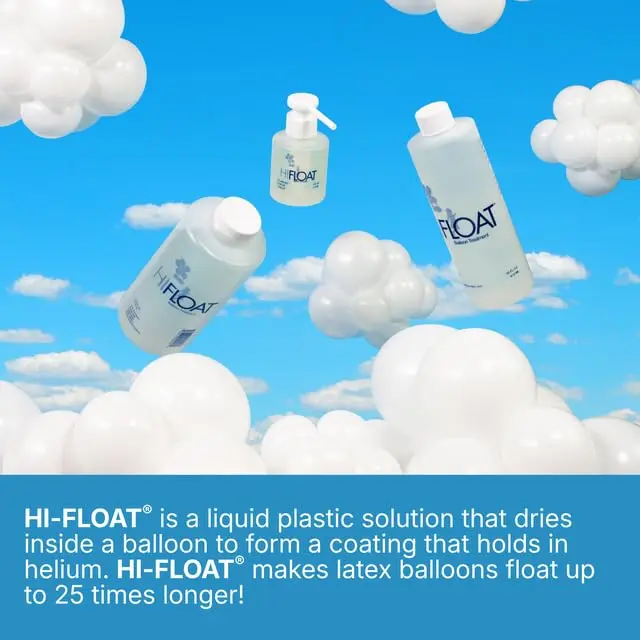 HI-FLOAT Ultra Hi-Float Balloon, 24 oz, Multicolor | Extends Float Time for Celebrations - view 5