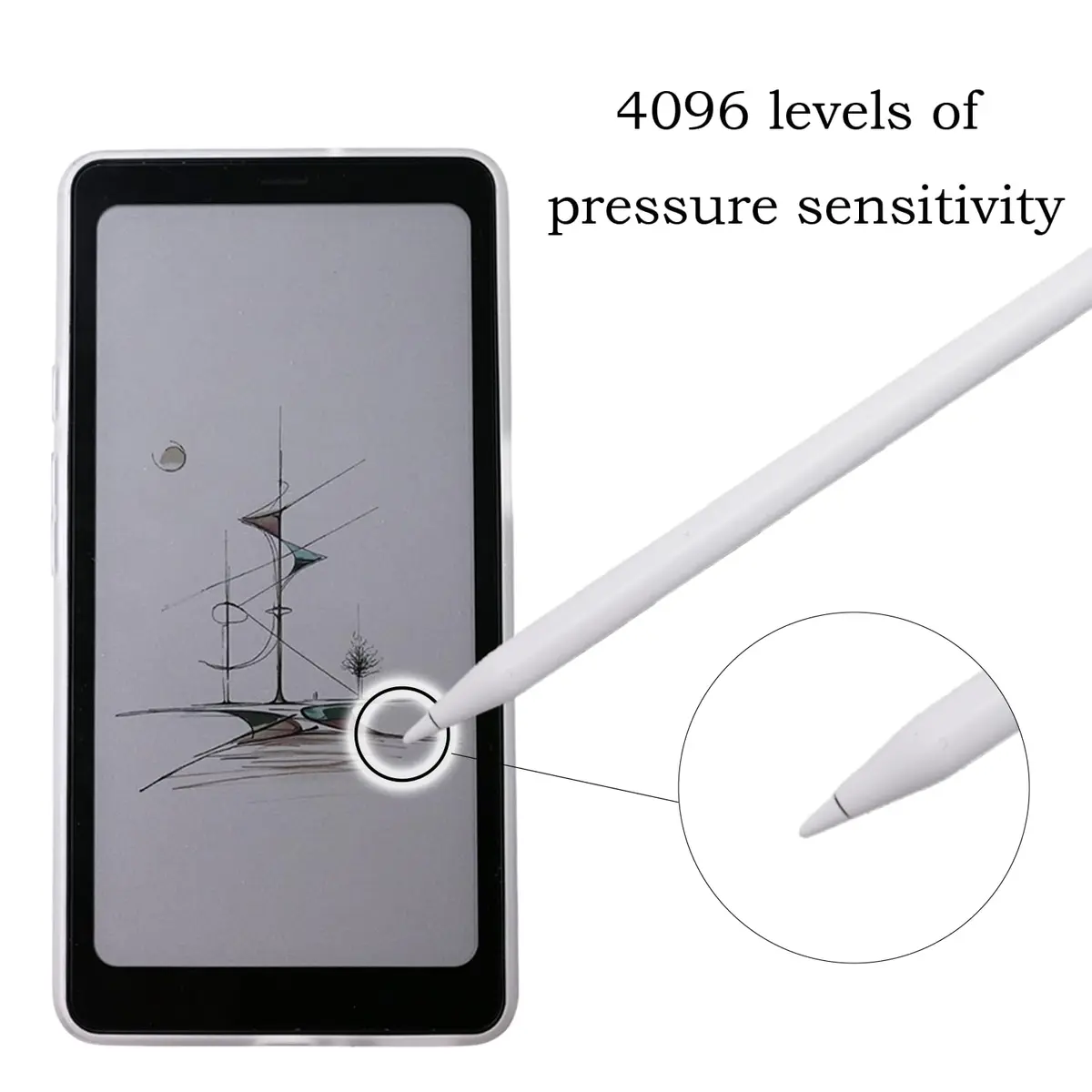 Peixiong Active Stylus Pen Compatible with BOOX Go 6 Gen II,Go 10.3 Gen II/Lumi,Palma 2 Pro,Go Color 7 Gen II,Go 7 Gen II | Precise Touch & Durable - view 3