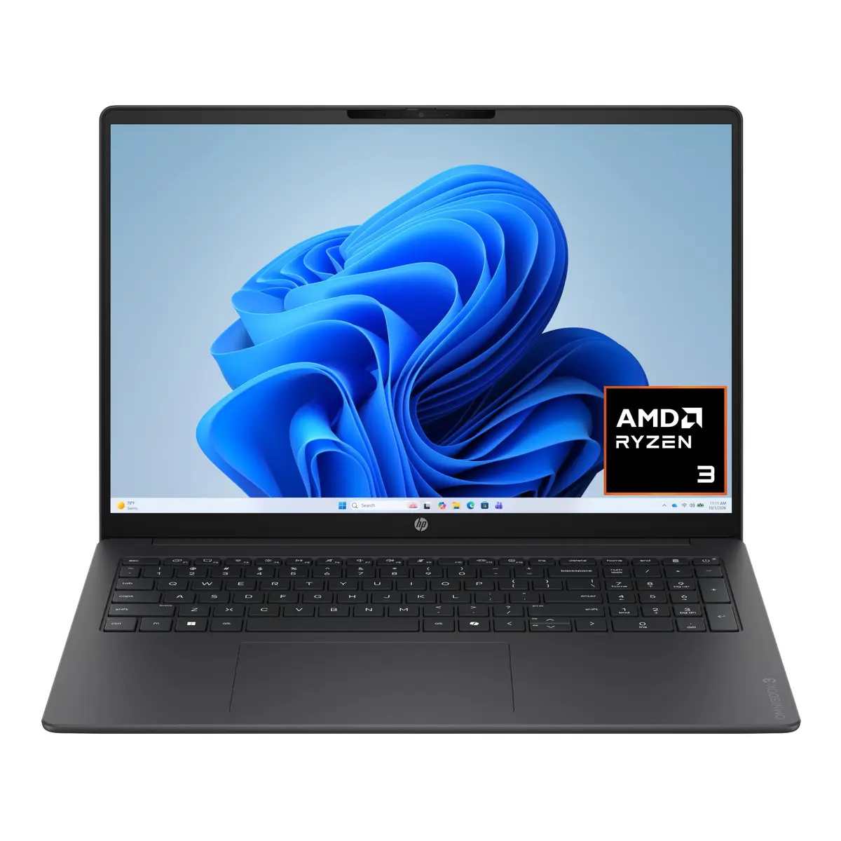 HP OmniBook 3 16-inch Laptop 2K Touchscreen | AMD Ryzen 3, 8GB RAM, 256GB SSD - main product image