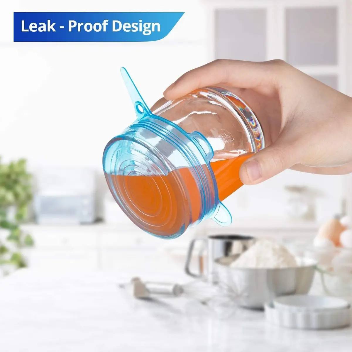 DAILY KISN Silicone Stretch Lids 12PCS | Eco-Friendly Reusable Food Covers - view 2