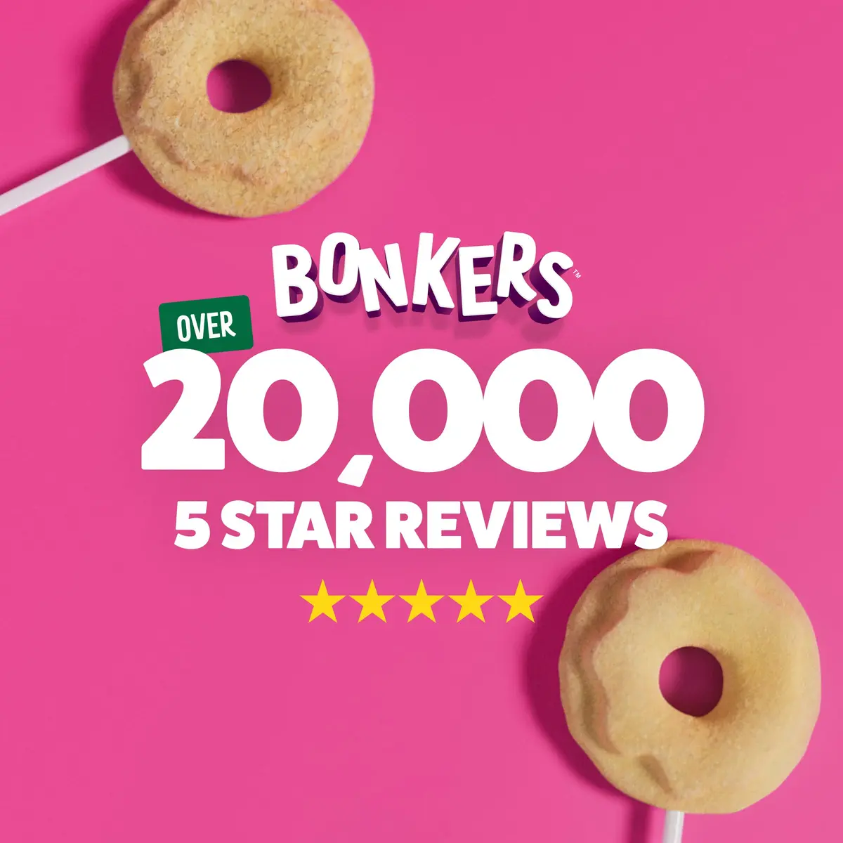 Bonkers Purrpops Krispy Kreme Edition Freeze-Dried Chicken Flavored Lollipop Cat Treats | Limited-Edition, High-Protein, All Life Stages - view 6