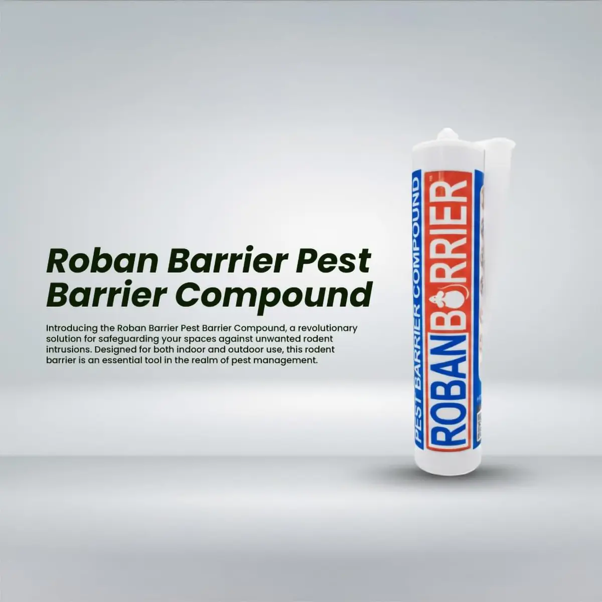PelGar Roban Barrier White | Humanely Seals Seams & Cracks for Pest Prevention - view 6