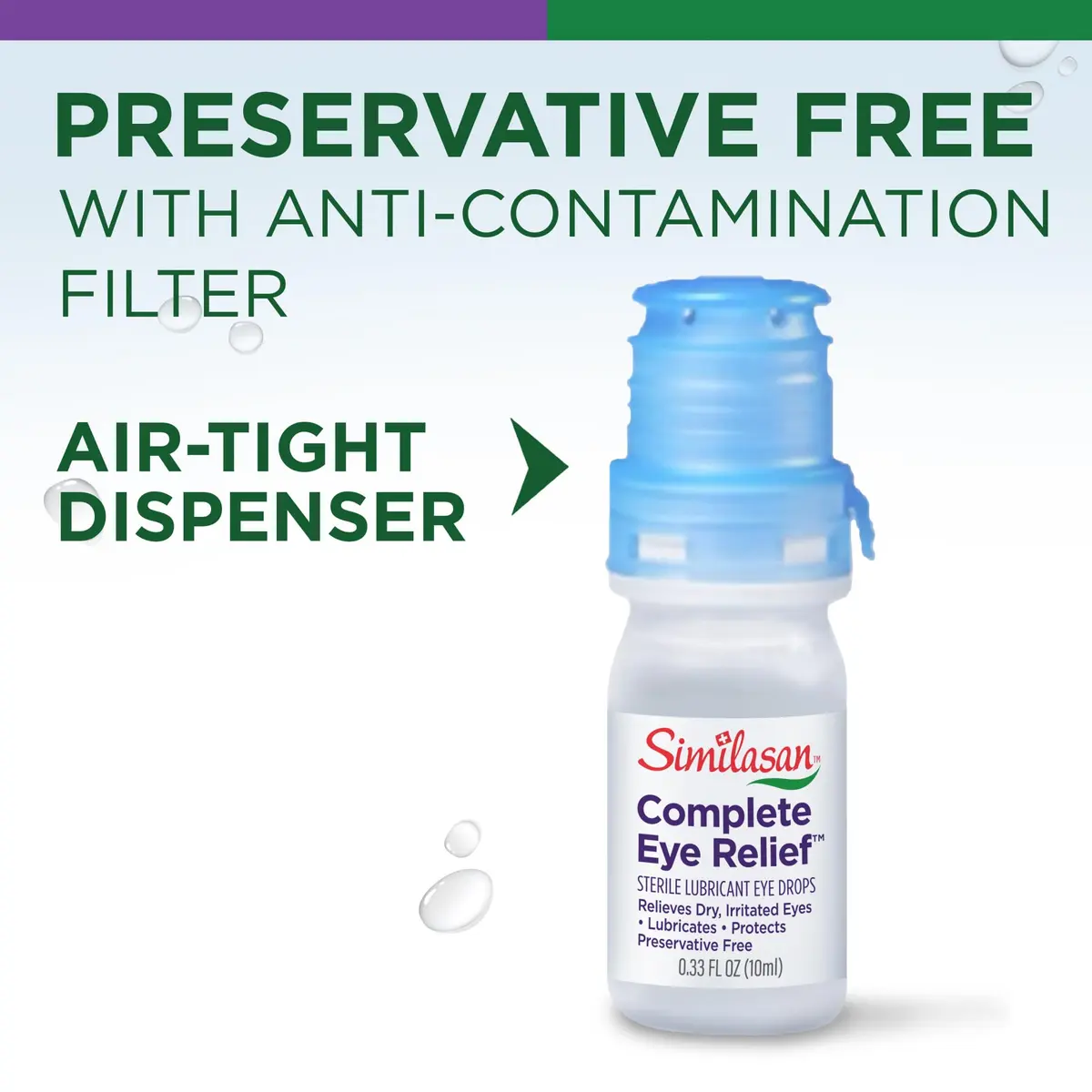 Similasan Complete Eye Relief Drops 0.33 Fl Oz | Naturally Inspired, Preservative-Free, Contact Lens Friendly - view 5