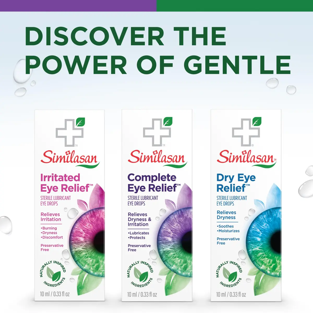 Similasan Complete Eye Relief Drops 0.33 Fl Oz | Naturally Inspired, Preservative-Free, Contact Lens Friendly - view 6
