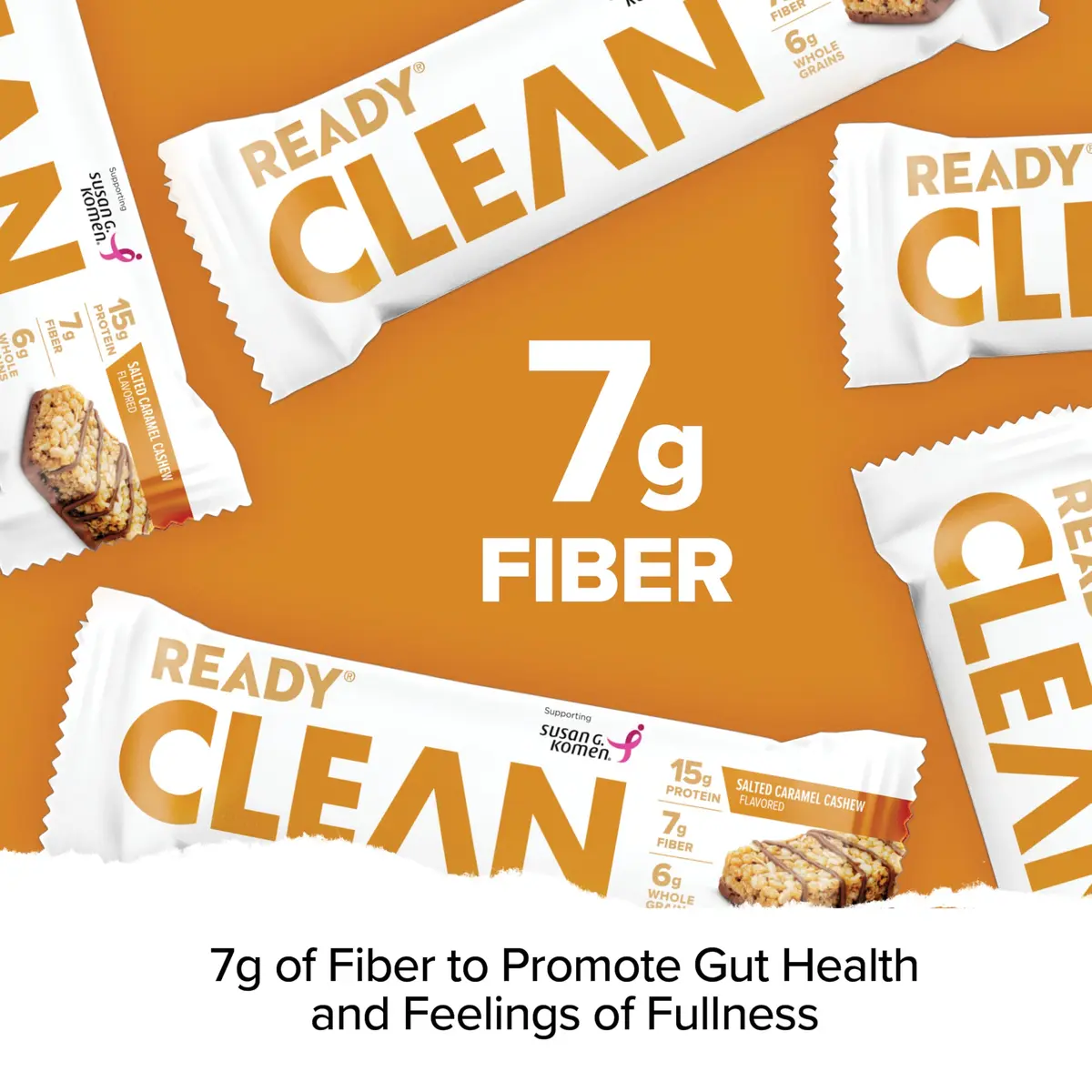 Ready Salted Caramel Cashew Protein Bar 15g | Gluten-Free, Non-GMO, 12 Ct - view 5