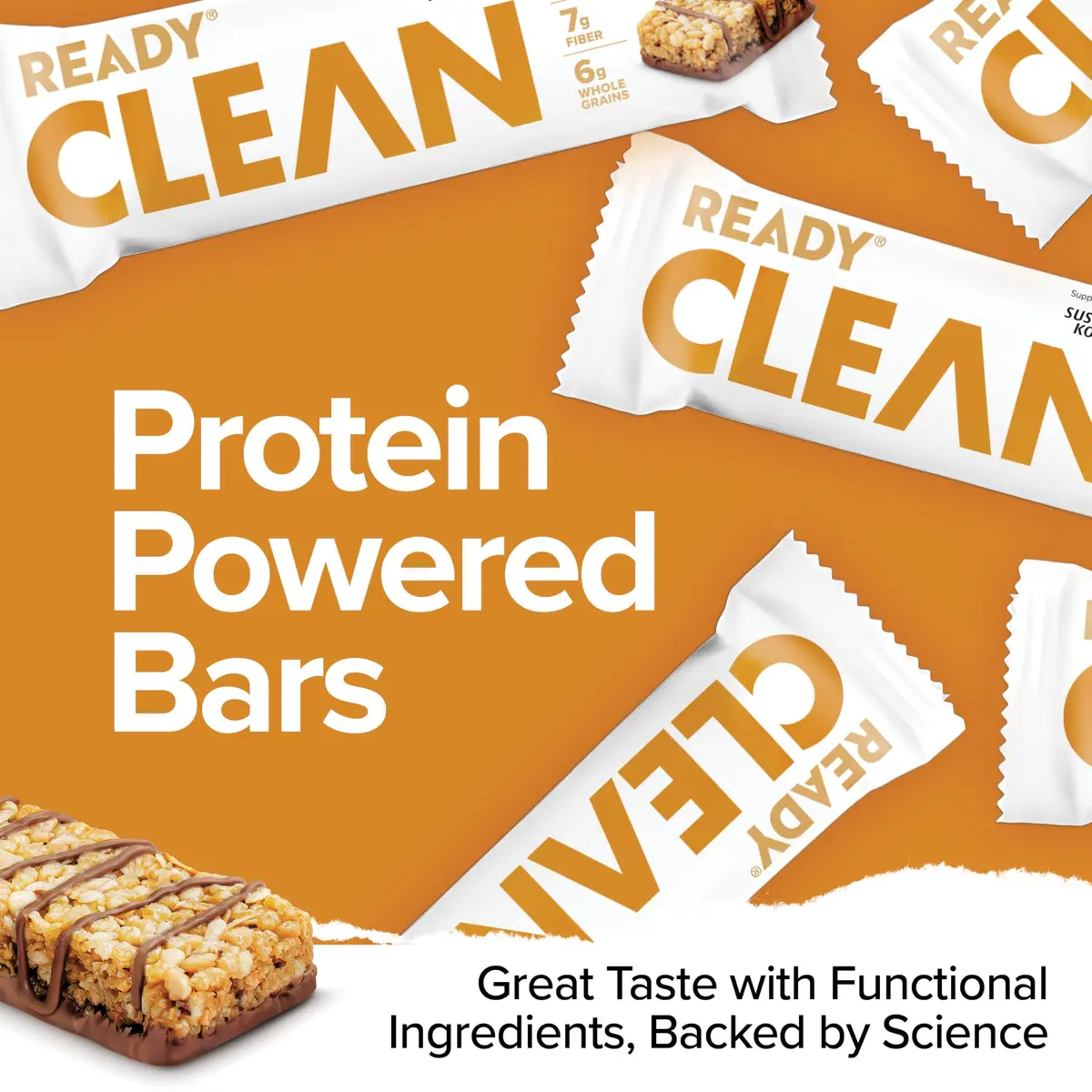 Ready Salted Caramel Cashew Protein Bar 15g | Gluten-Free, Non-GMO, 12 Ct - view 6