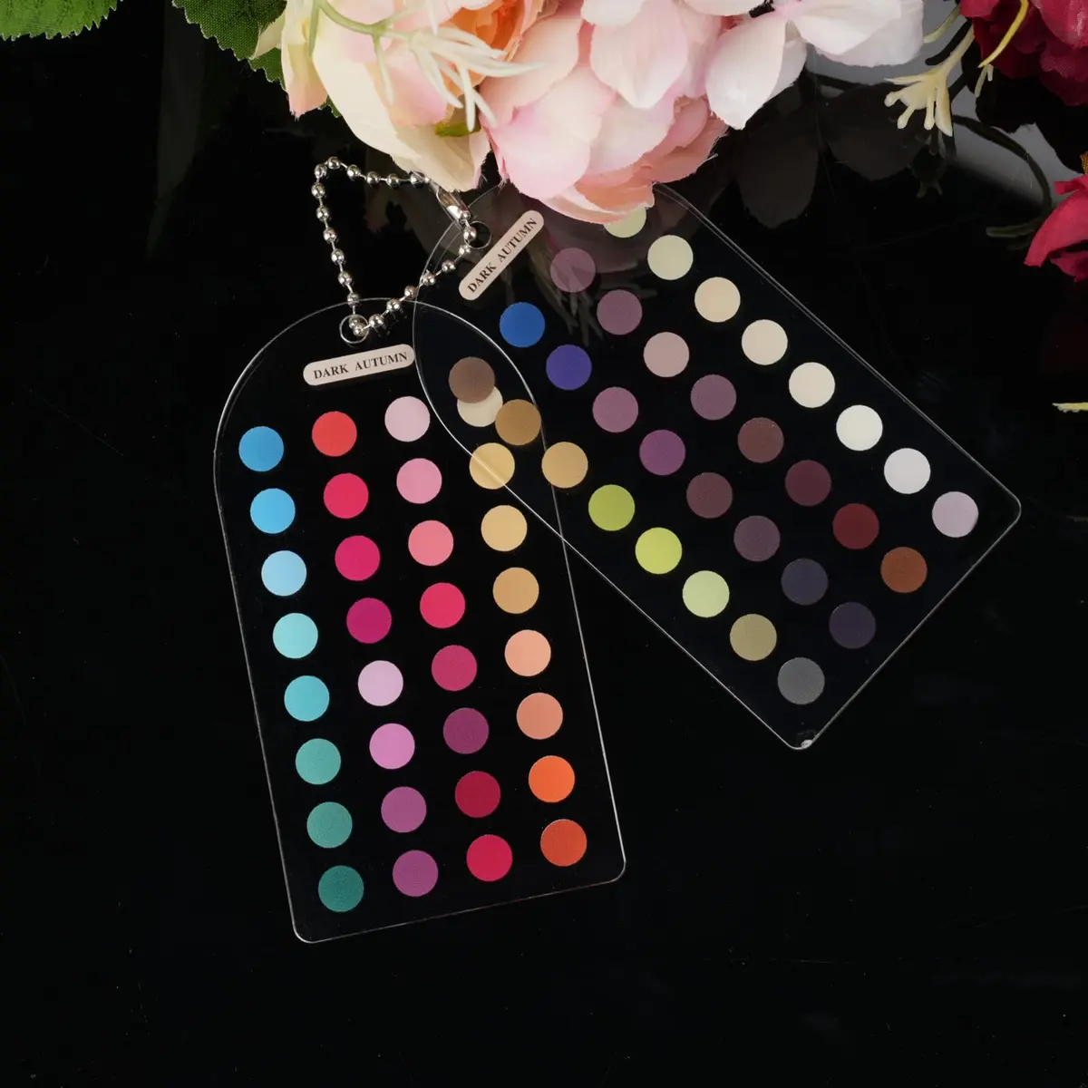 Zynoro Ultimate 12 Season Color Analysis Template Cards (Set of 2) | Portable Color Matching Guide for Outfits & Makeup - view 6