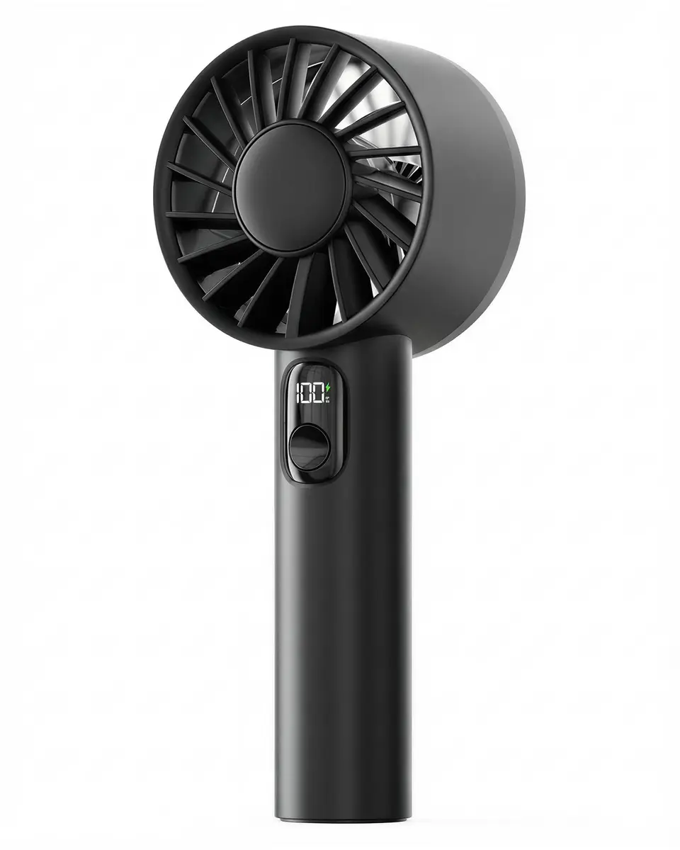 FrSara Portable Handheld Mini Fan 6-Speed 3000mAh | Whisper-Quiet Personal Cooling - main product image