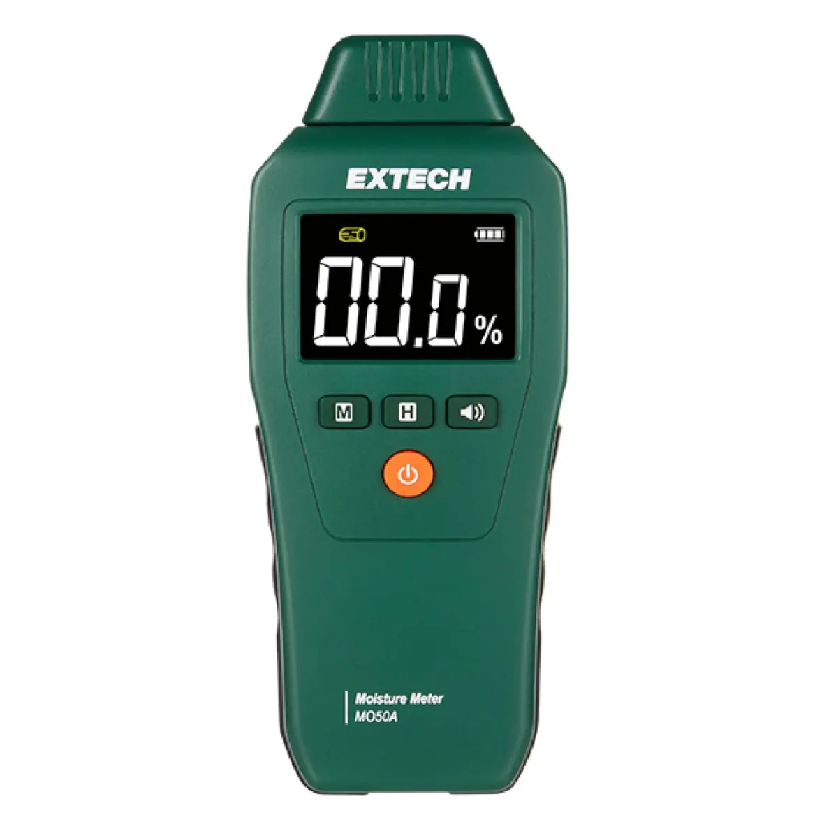 Extech MO50A Compact Pin Moisture Meter | 6.7 x 2.7 x 1.3 inches (17 x 6.9 x 3.3 cm) | Wood 5-50%, Building Materials 1.5-33% - main product image