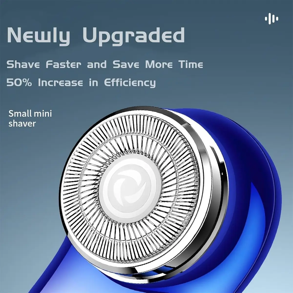 Reodolop Mini Electric Shaver Rotary USB C Rechargeable Lightweight for Travel & Office - view 5