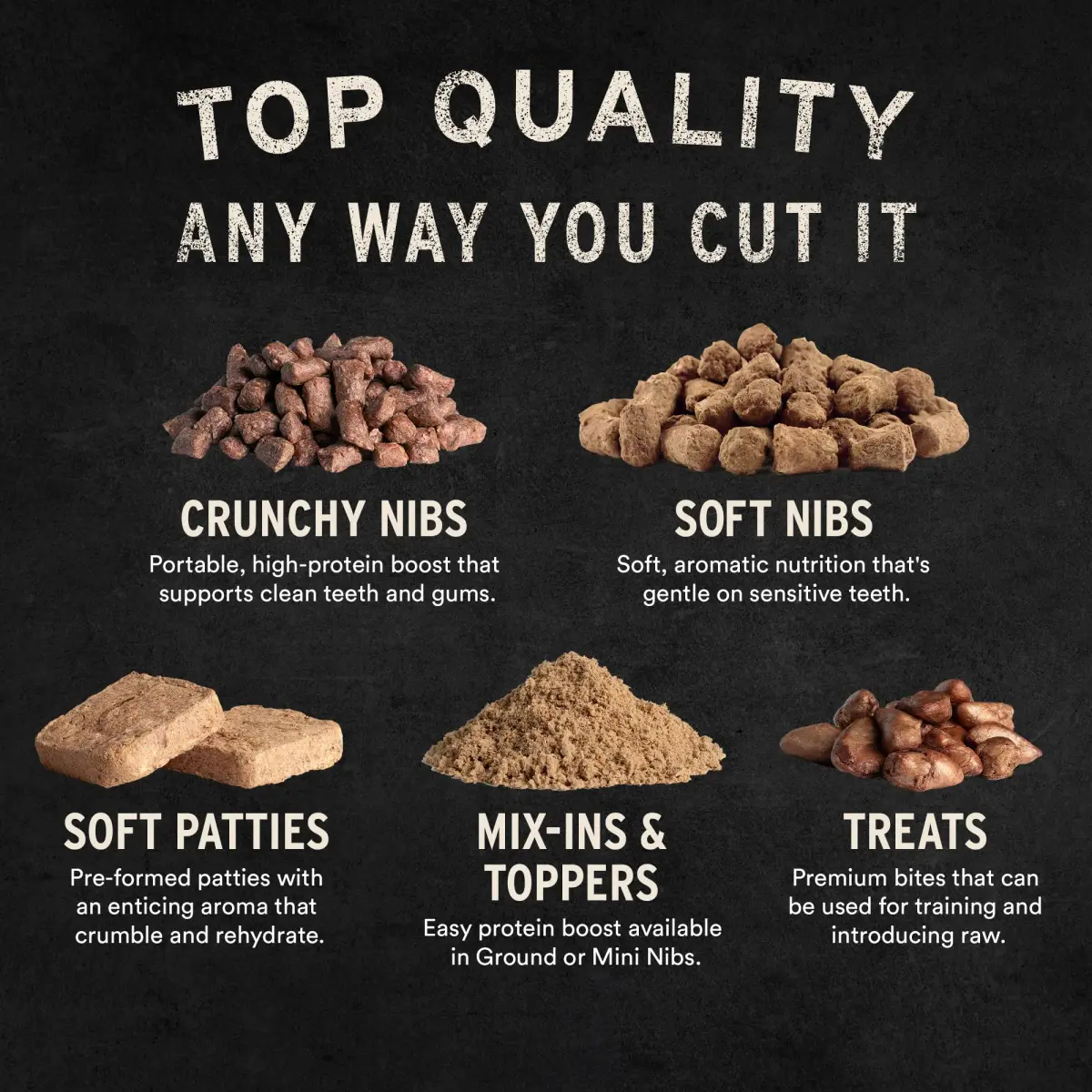 Vital Essentials Freeze Dried Raw Chicken Hearts Cat Treats 2.75 oz (78 g) | Single Ingredient Protein Boost - view 8