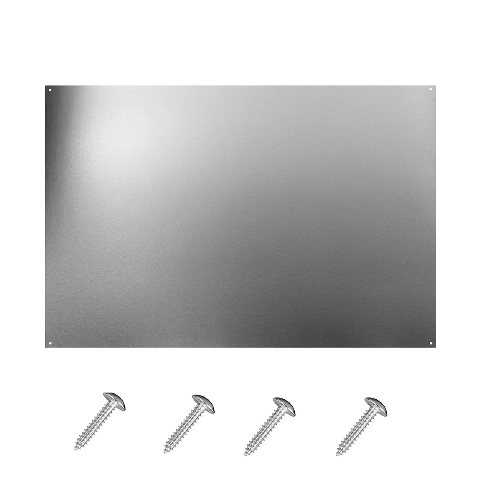 Generic 30x30 Inch Reversible Stainless Steel Backsplash for Kitchen Wall | Splatter Guard for Clean Cooking - main product image
