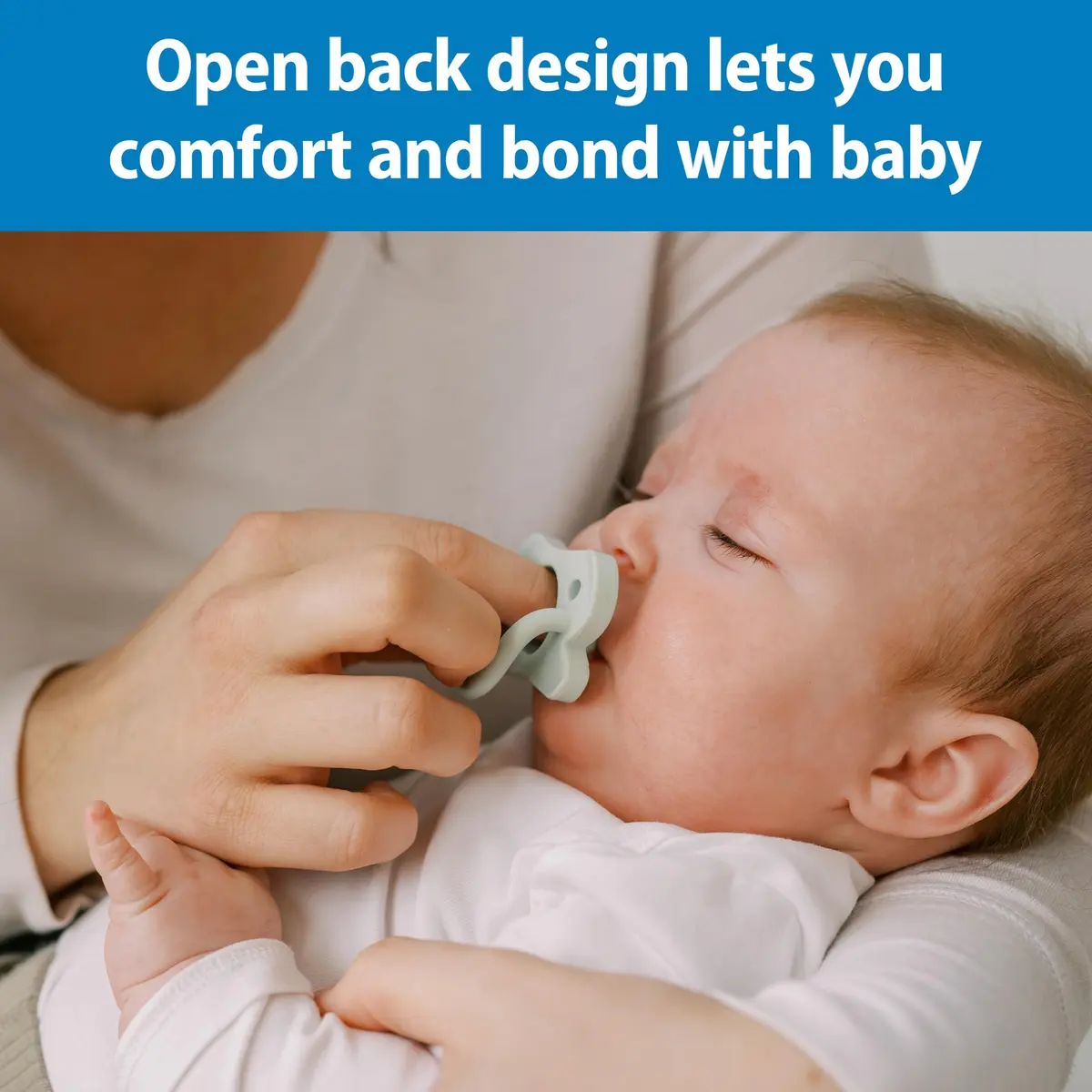 Dr. Brown's HappyPaci Silicone Pacifier 0-6m, 4-Pack | BPA-Free Soothing for Sensitive Gums - view 6