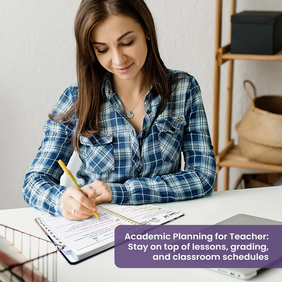 Taja 2026-2027 Academic Planner, Monthly & Weekly Jul 2026-Jun 2027 Calendar Planner, A5 Size (6.3"x8.5") | Smooth Ink Flow Acid-Free Paper - view 7