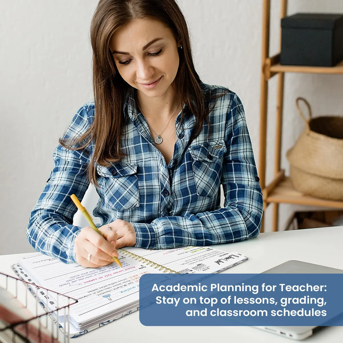 Taja 2026-2027 Academic Planner 8.5 x 11 Inches | Monthly & Weekly Jul 2026-Jun 2027 Planner with Tabs - view 7