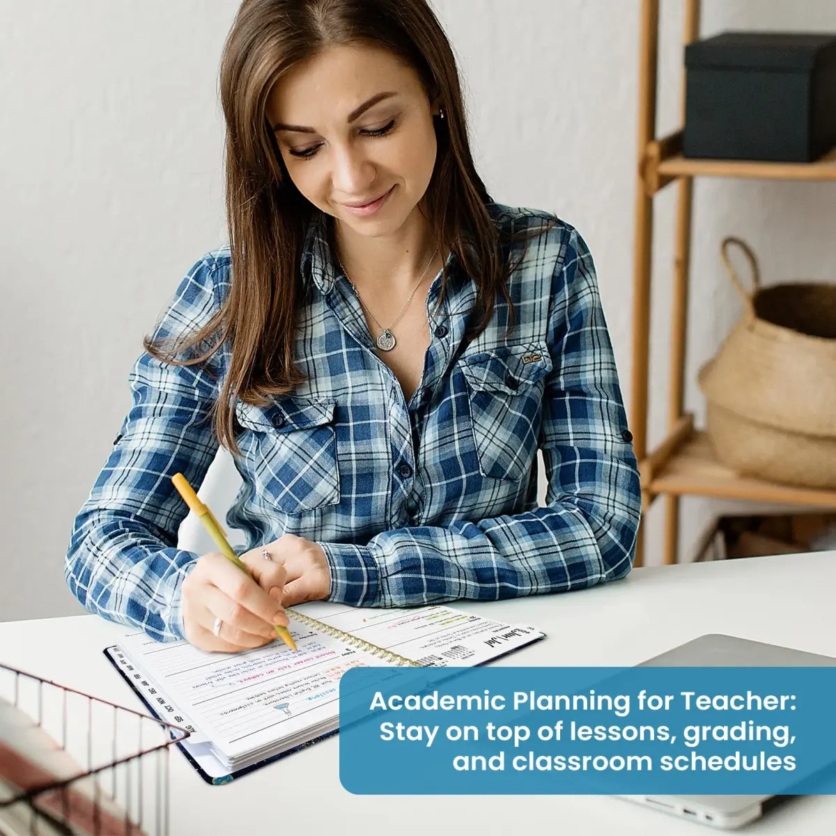 Taja 2026-2027 Academic Planner 6.3"x8.5" (A5) | Monthly & Weekly Jul 2026-Jun 2027 Planner Calendar - view 7