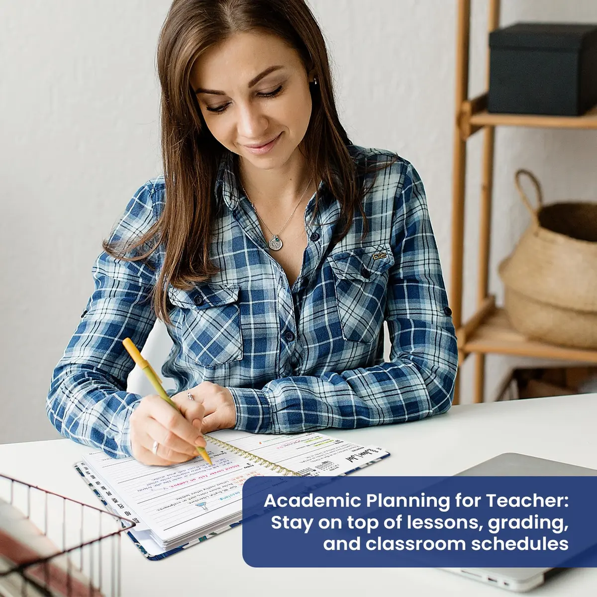 Taja Academic Planner 2026-2027, Jul 2026-Jun 2027 Monthly & Weekly Planner, 16 cm x 22 cm (6.3"x8.5") | Acid-Free Paper - view 7