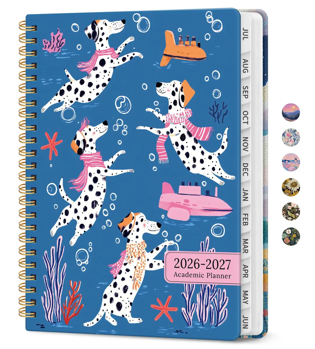 Taja 2026-2027 Academic Planner 146 Pages (A5 Size) | Monthly & Weekly Jul 2026-Jun 2027 Planner Calendar - main product image