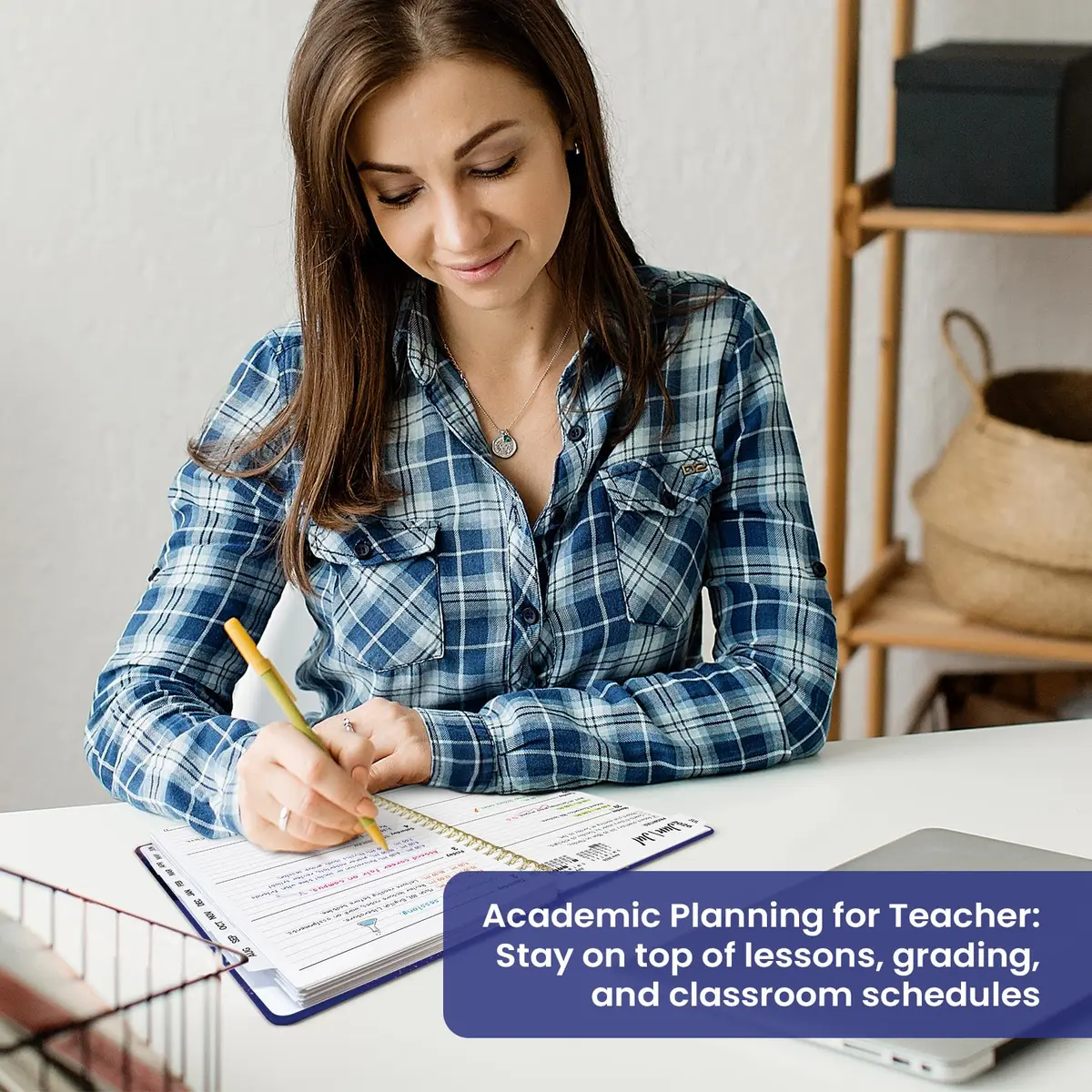 Taja Academic Planner 2026-2027, Jul 2026-Jun 2027 Monthly & Weekly Planner 16.0 cm x 21.6 cm (6.3"x8.5") | Acid-Free Paper - view 7