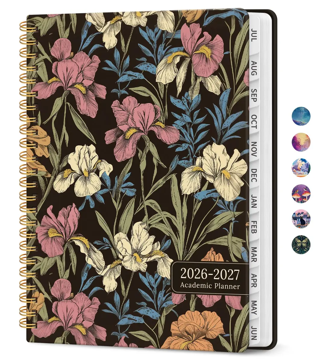 Taja Academic Planner 2026-2027, Jul 2026-Jun 2027 Monthly & Weekly Planner 16.3cm x 21.8cm (6.3"x8.5") | Acid-Free Paper for Smooth Writing - main product image