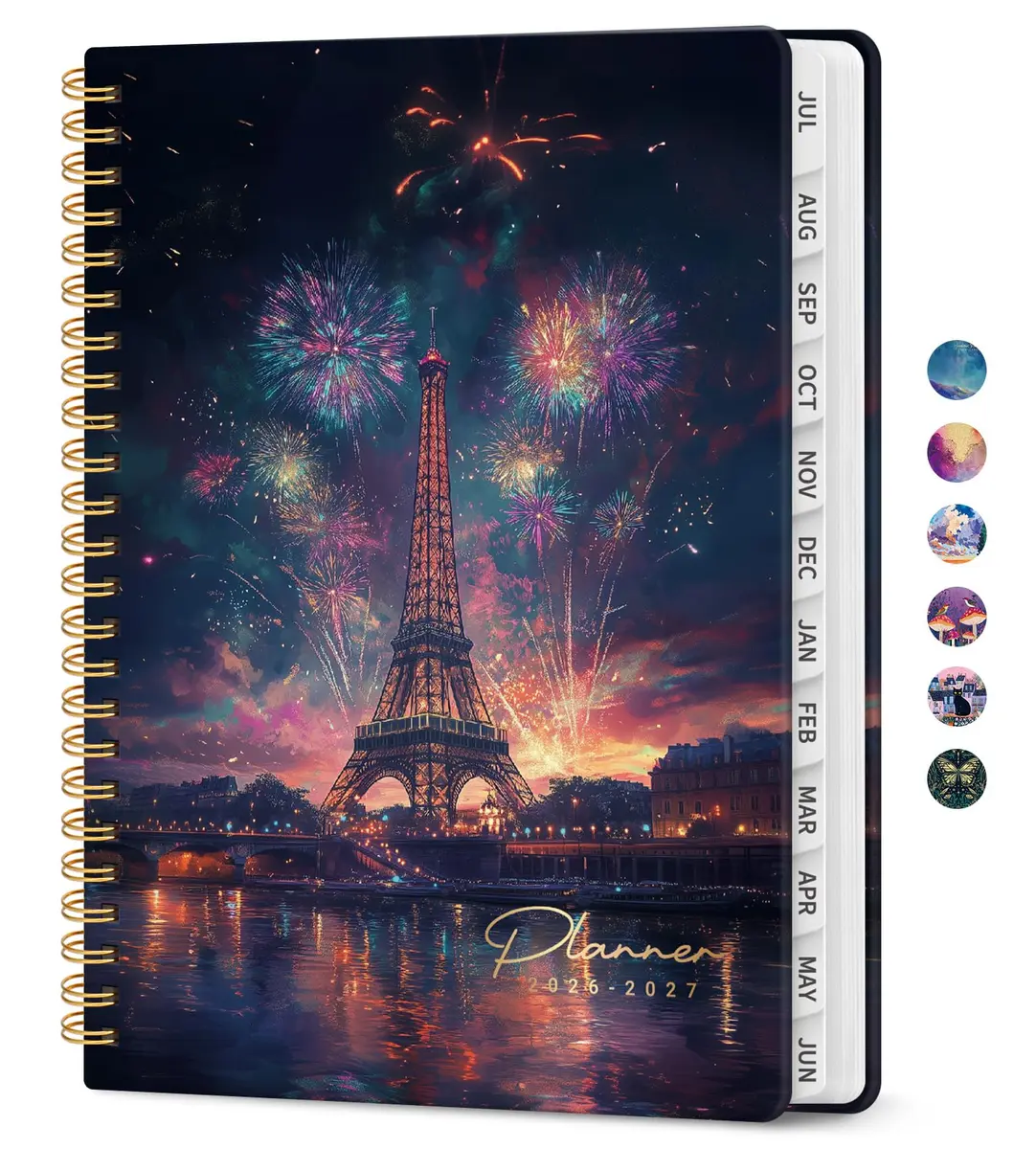 Taja Academic Planner 2026-2027, Jul 2026-Jun 2027 Monthly & Weekly Planner 16 cm (6.3") x 21.6 cm (8.5") | Acid-Free Paper - main product image