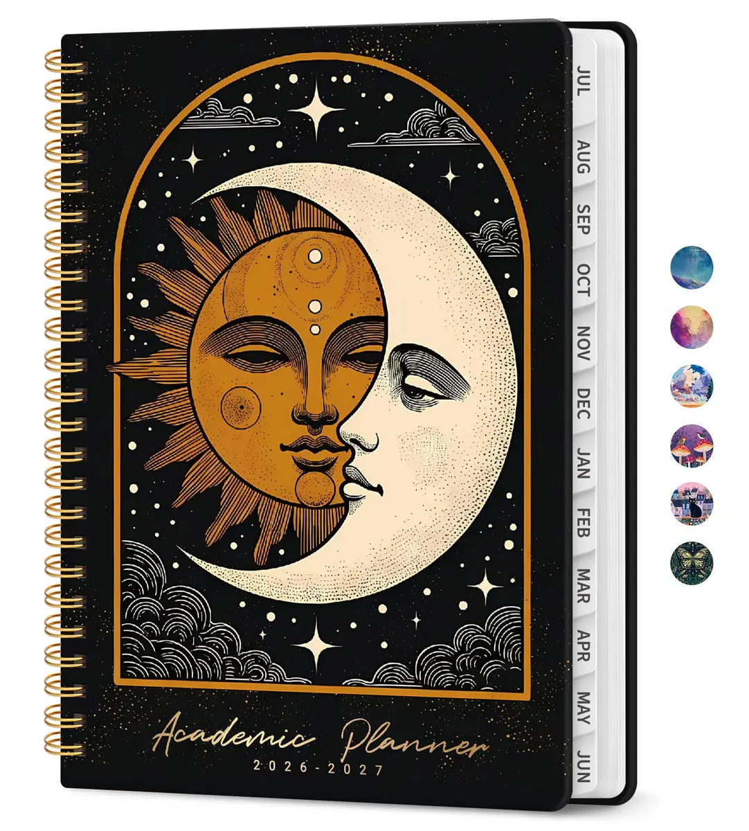 Taja Academic Planner 2026-2027, Jul 2026-Jun 2027 Monthly & Weekly Planner 16.0 cm x 21.5 cm | Acid-Free Paper for Smooth Writing - main product image