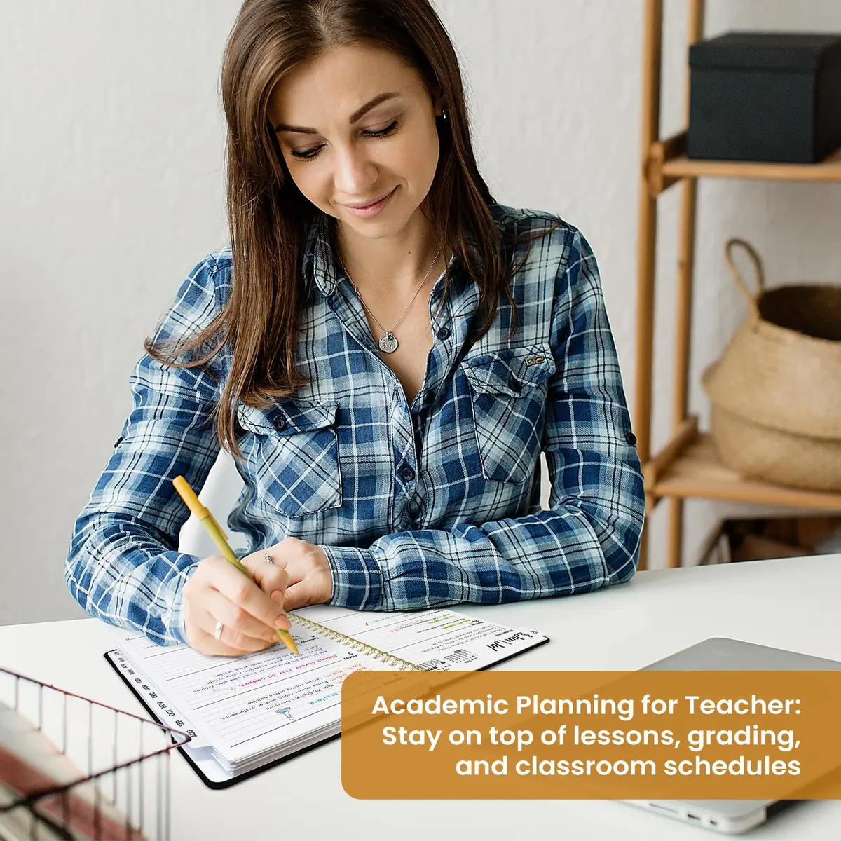 Taja Academic Planner 2026-2027, Jul 2026-Jun 2027 Monthly & Weekly Planner 16.0 cm x 21.5 cm | Acid-Free Paper for Smooth Writing - view 7