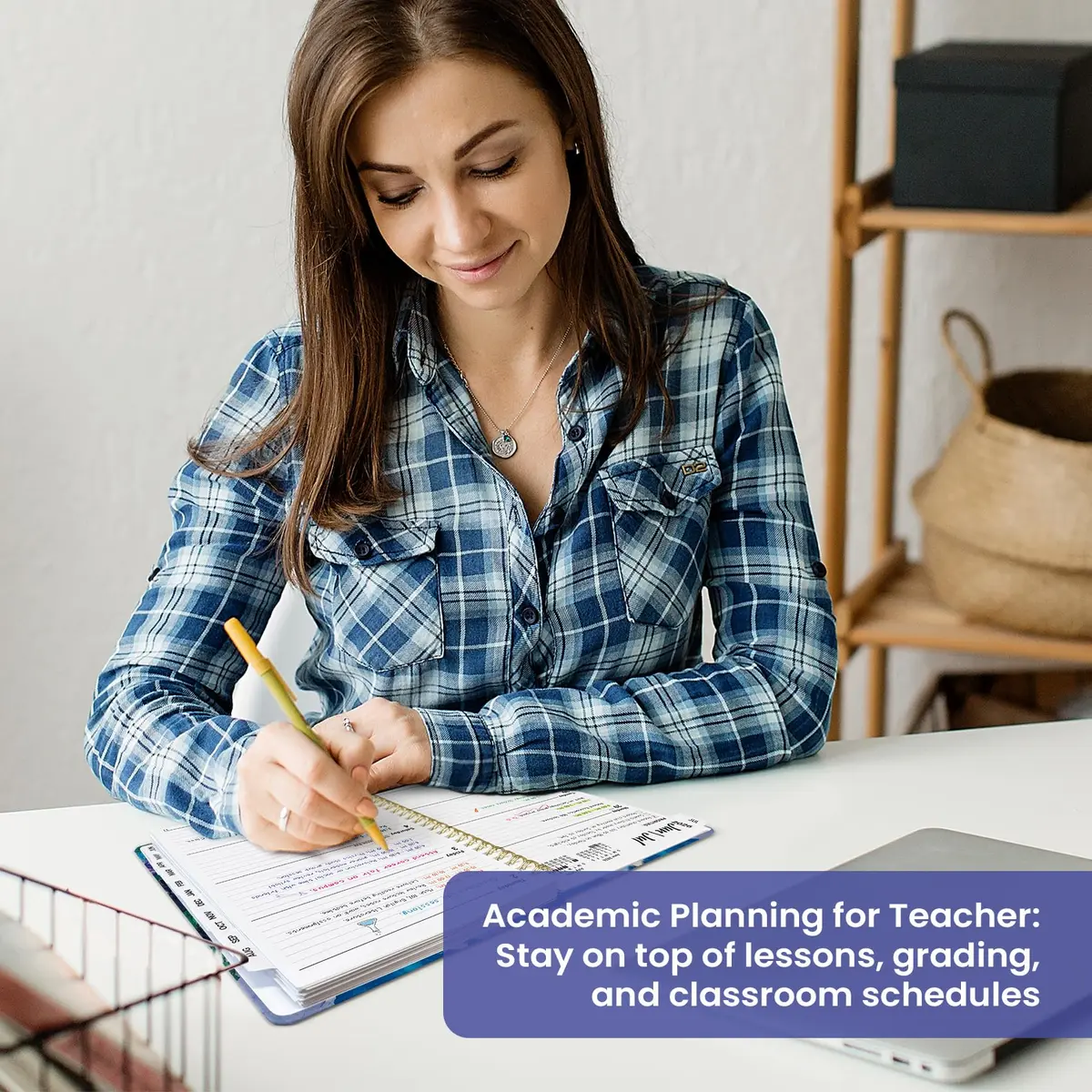 Taja Academic Planner 2026-2027, Jul 2026-Jun 2027 Monthly & Weekly Planner 16.0 cm (6.3") x 21.6 cm (8.5") | Acid-Free Paper - view 7