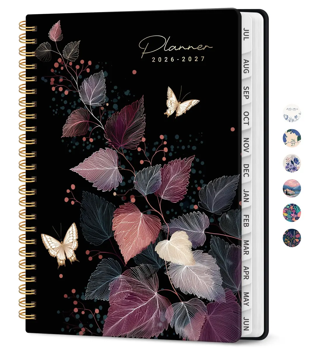 Taja Academic Planner 2026-2027, Monthly & Weekly Jul 2026-Jun 2027 Planner, 146 Pages (A5 Size) - main product image