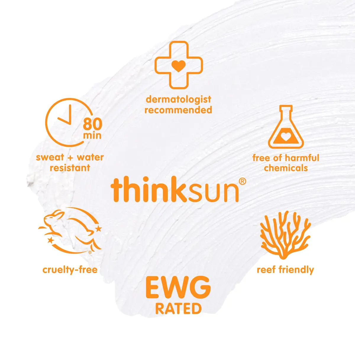 Thinksport Mineral Sunscreen Stick SPF 30, 18g (0.64 Oz) | Broad Spectrum UVA/UVB Protection - view 5