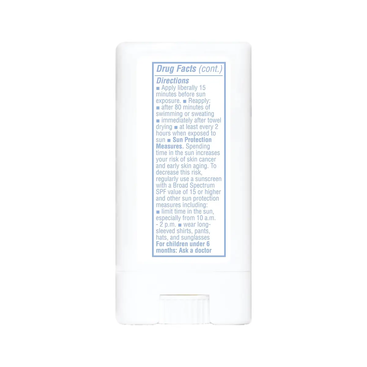 Thinksport Mineral Sunscreen Stick SPF 30, 18g (0.64 Oz) | Broad Spectrum UVA/UVB Protection - view 8