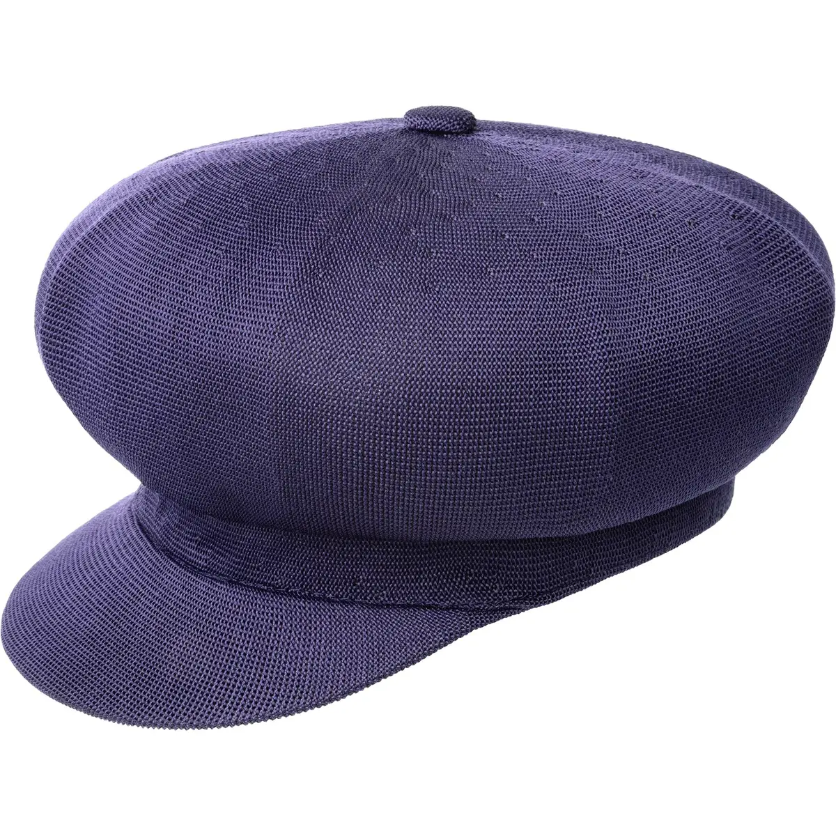 Kangol Tropic Spitfire Flat Cap Hazy Indigo | Classic Casual Style, Unlined, Polyester Blend (Large) - main product image