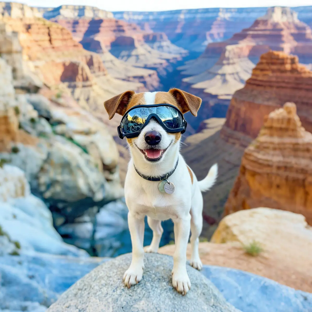 NAMSAN Dog Goggles Small to Medium Breed, Classic Black | UV Protection for Outdoor Adventures - view 7