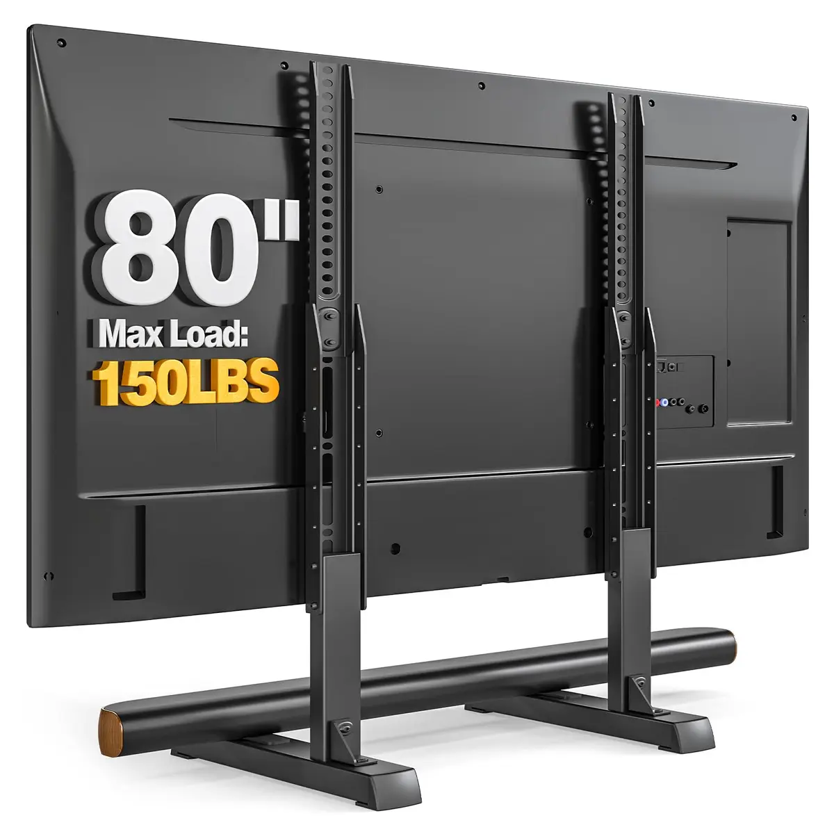 TAVR Furniture Universal TV Stand Legs Mount for 24-80 inch TVs | Supports VESA 800x500mm, Max 150 lbs - main product image