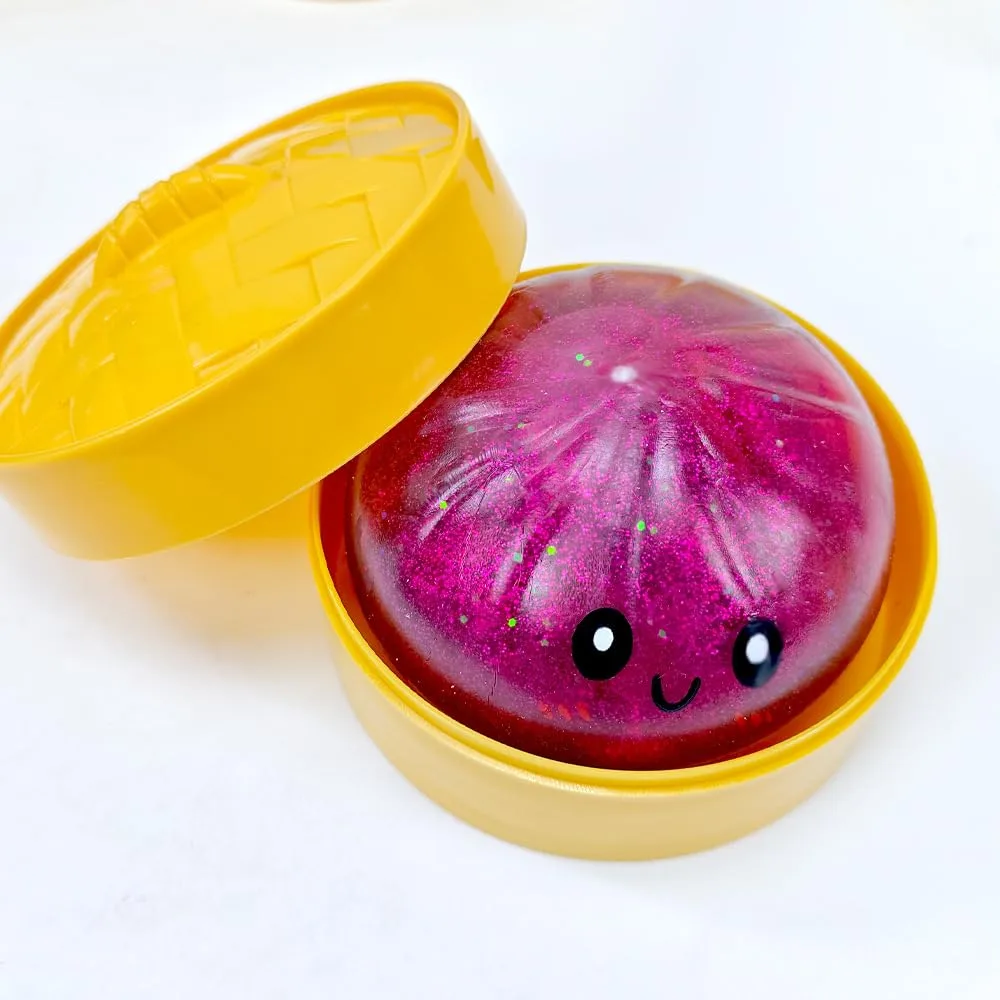 OPOM Dumpling Squishy Mystery Box (Rose) | Soft & Calming Stress Relief Toy - main product image