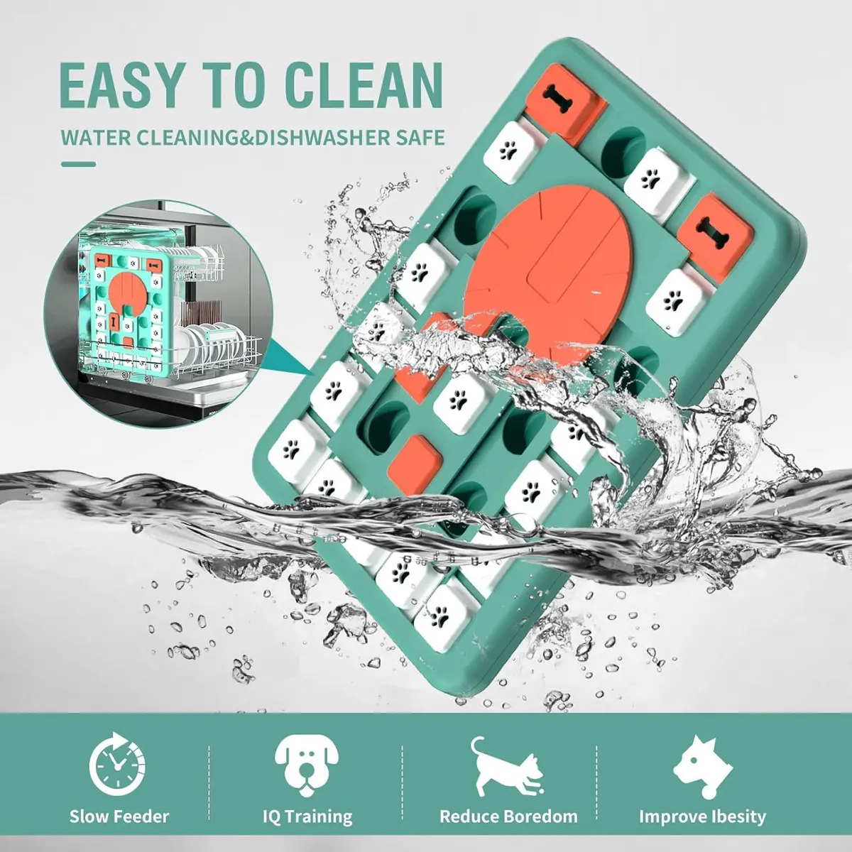 PETSTA Large Level 4 Dog Puzzle Toy | Treat Dispenser & Brain Stimulator for Medium & Large Dogs - view 4