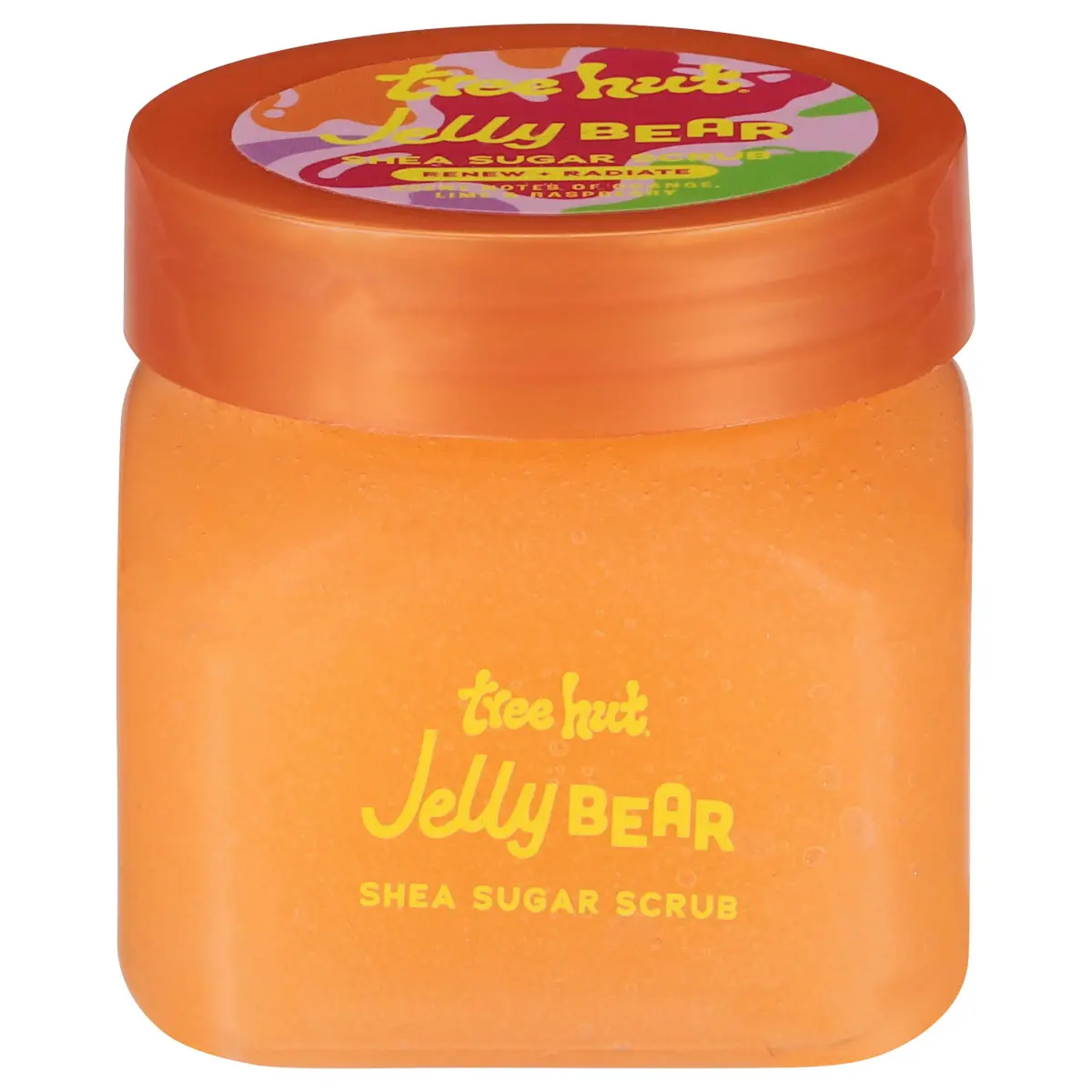 Tree Hut Mini Jelly Bear Shea Sugar Body Scrub 96ml (3.4 Oz) | Exfoliating & Nourishing Sugar Scrub for All Skin Types - main product image