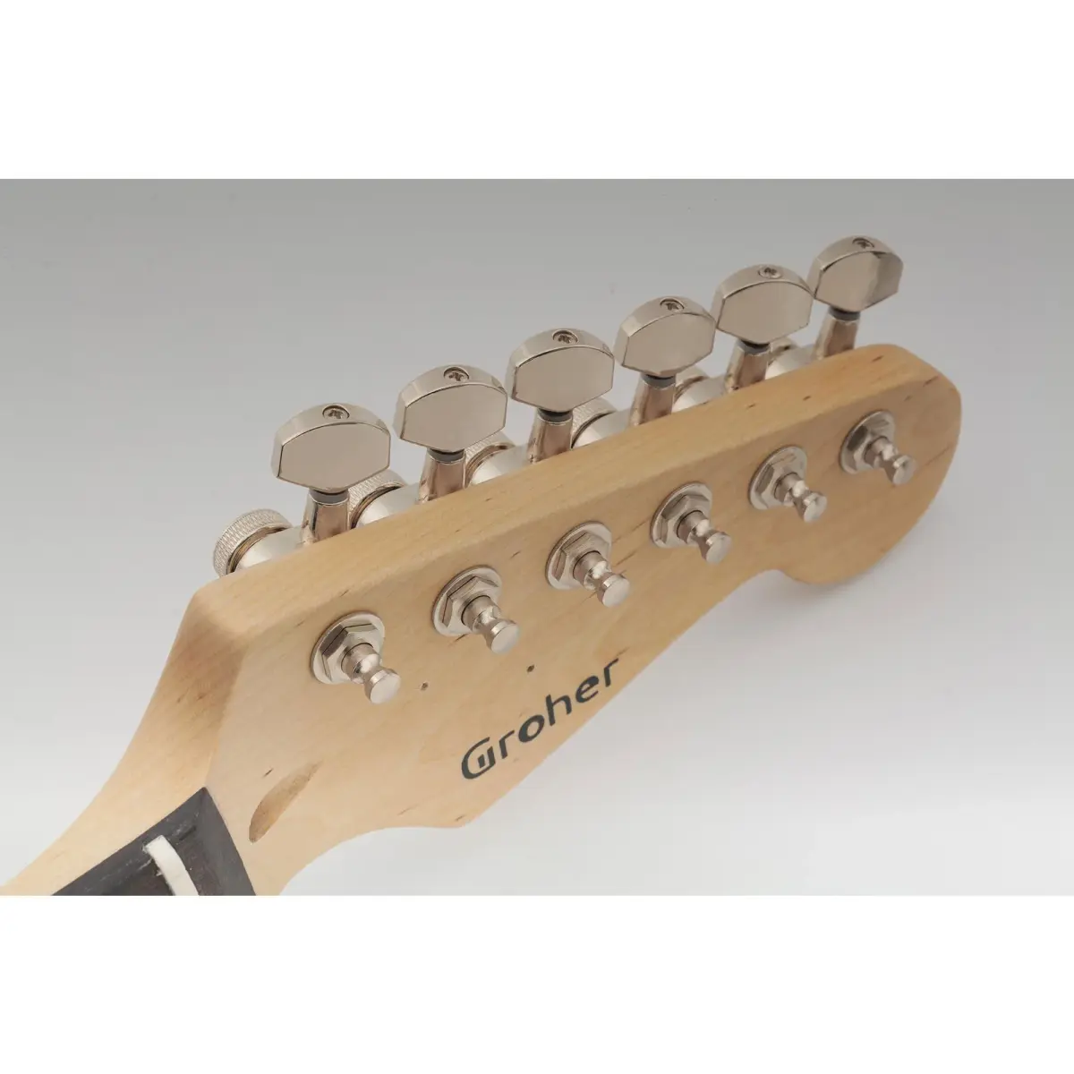 Musiclily Pro R15J Bass Side Locking Tuner 10mm Peg Hole | 15:1 Ratio Nickel - view 8