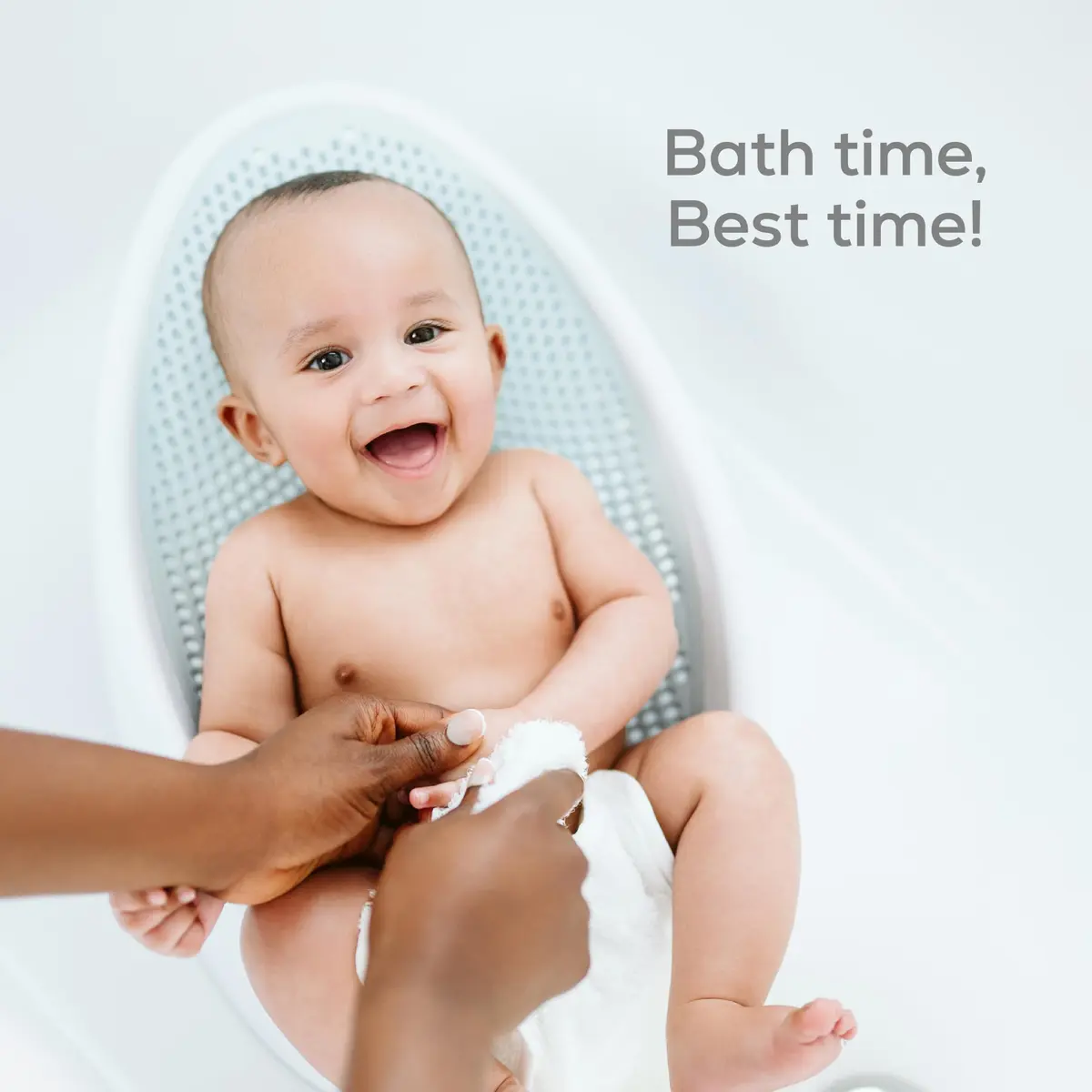 Angelcare Baby Bath Support Bundle with Rinser, Thermometer & Towel, Pink | Ergonomic Newborn Bath Seat - view 6