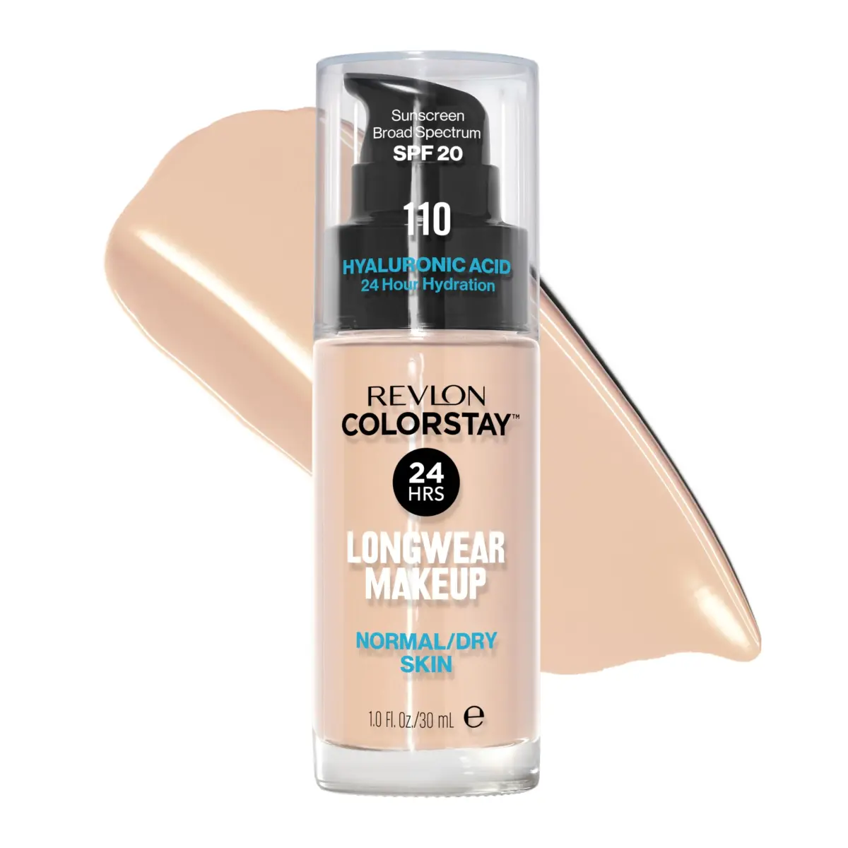 REVLON ColorStay 250 Fresh Beige Liquid Foundation for Normal/Dry Skin, SPF 20, 1 fl oz (Pack of 2) - main product image