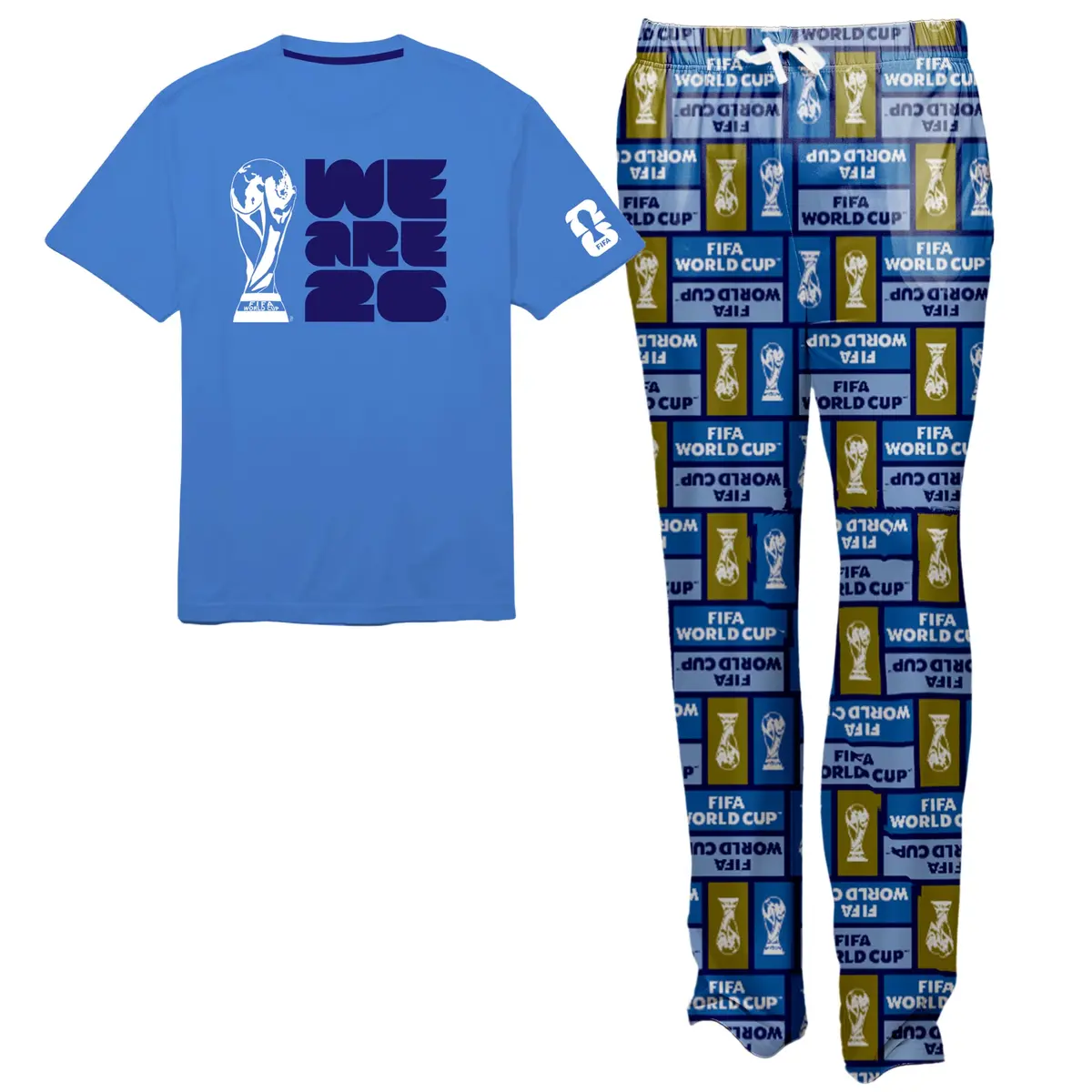 FIFA World Cup Lounge Set USA, Mexico, Canada, Brazil & Argentina | Unisex Comfort XS-XL - main product image