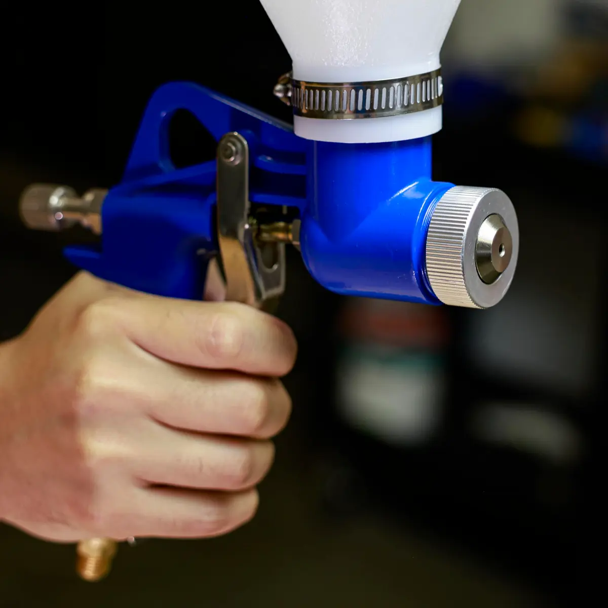 NEIKO 31227A Drywall Texture Sprayer with 1.2 Gallon Hopper Gun & 3 Nozzles | Professional Air-Powered Texture Gun - view 8